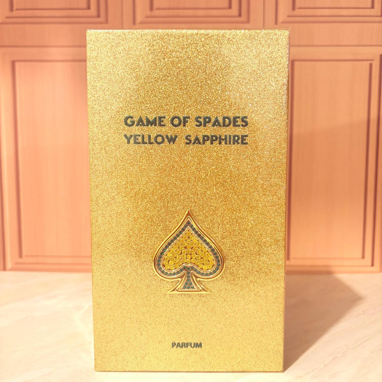 GAME OF SPADES YELLOW SAPHIRE
