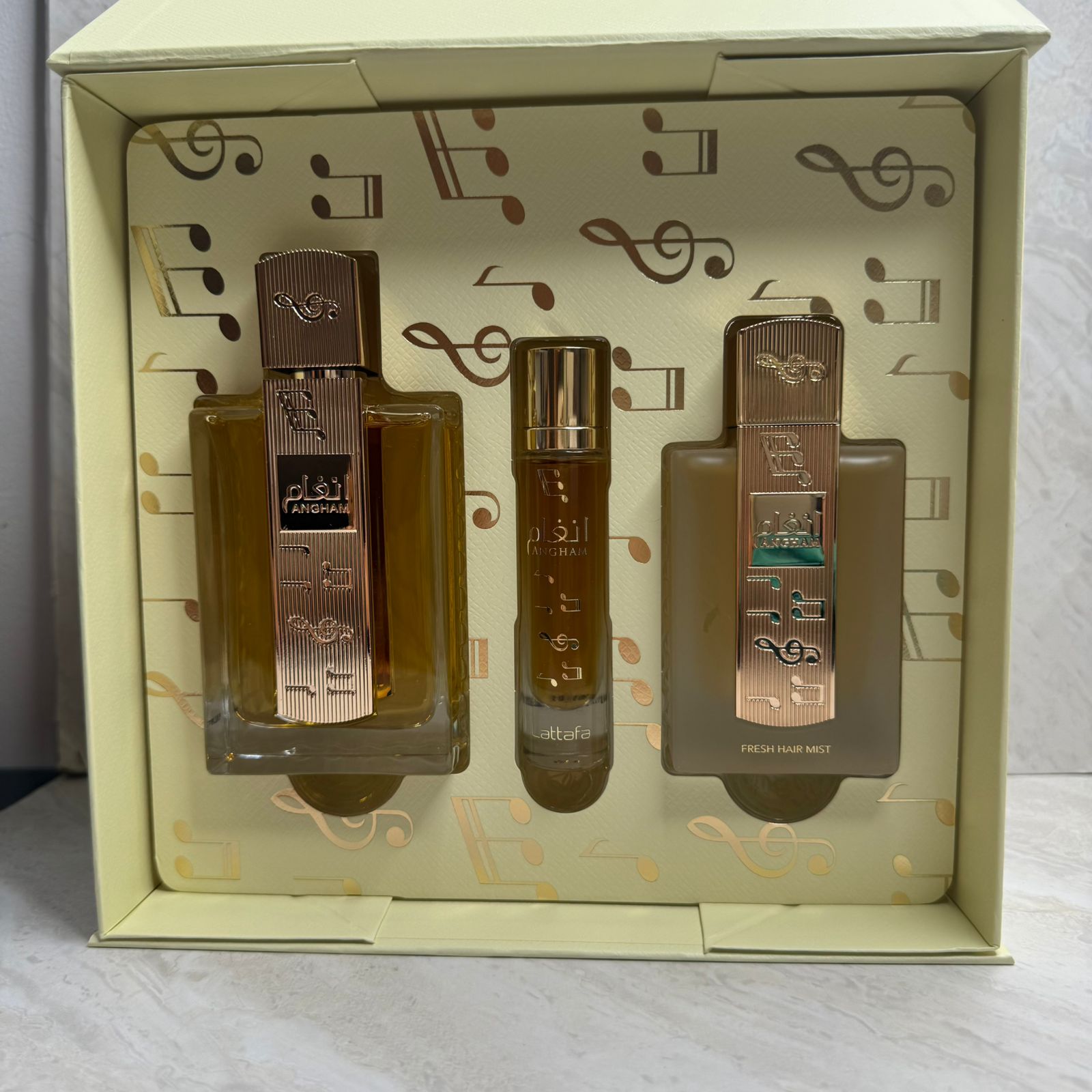 SET ANGHAM LATTAFA * 3 PIEZAS